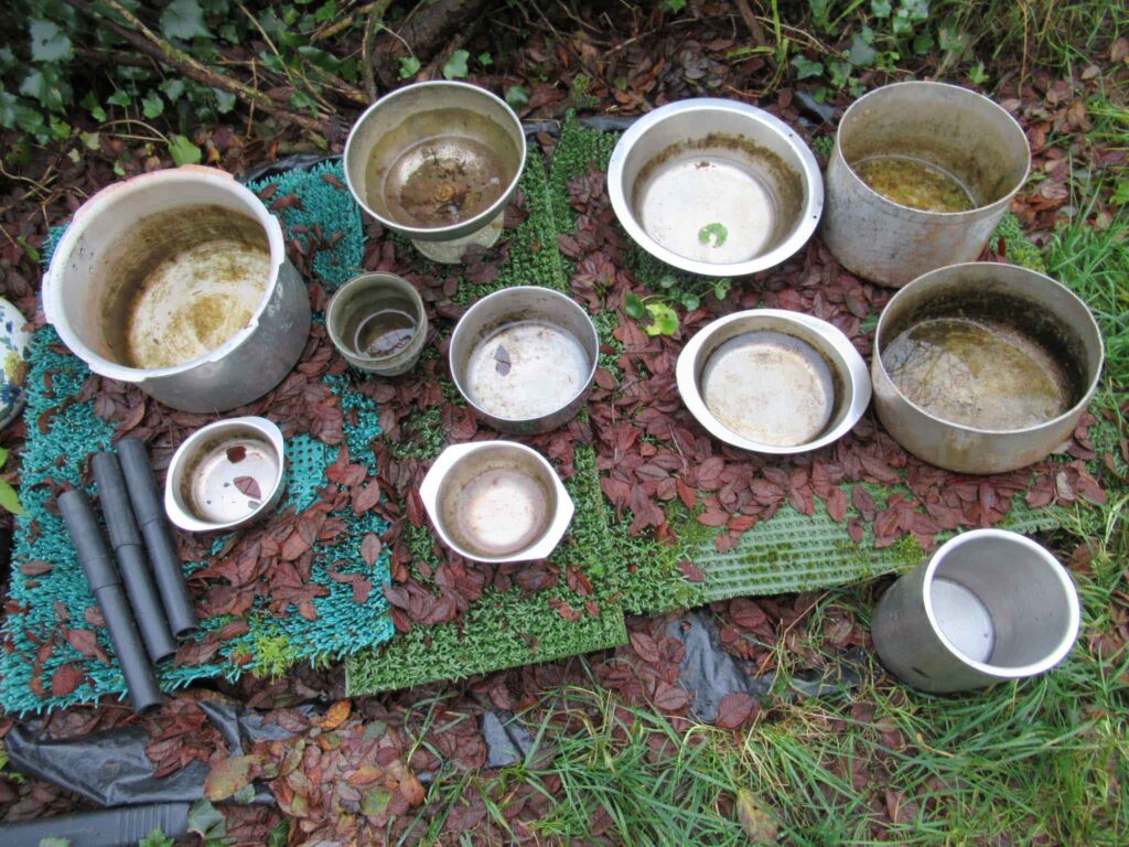 Pots and pans as musical instruments